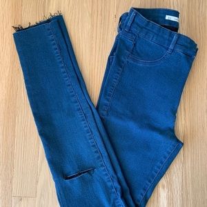 ZARA high-rise super elastic jeggings